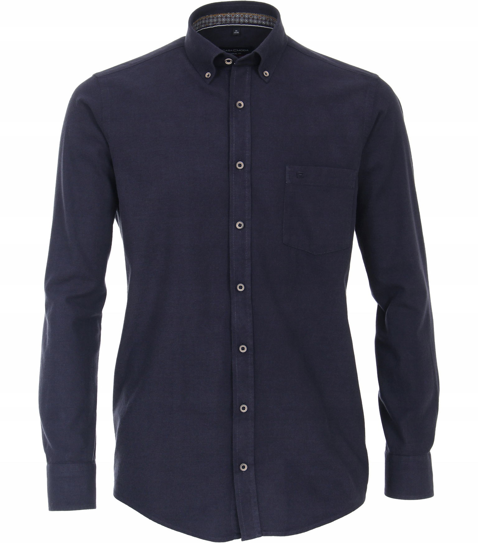 Casamoda Veľká Veľkosť Košeľa Bavlna Casual 6XL