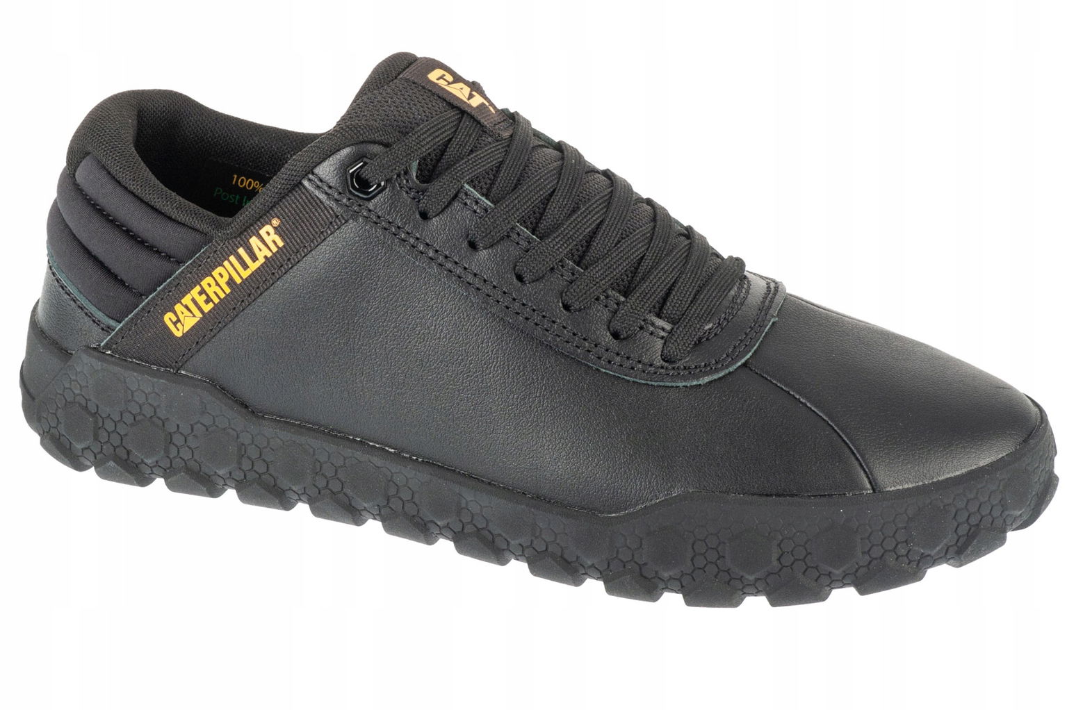 Caterpillar Hex+ [45] Pánske kožené tenisky čierne