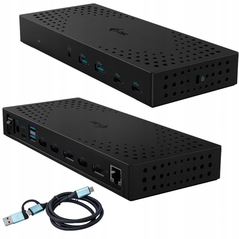 CATRIPLE4KDOCKPD2 I-tec USB3.0/USB-C/TB 3x4K Dock G2 PD100 I-tec