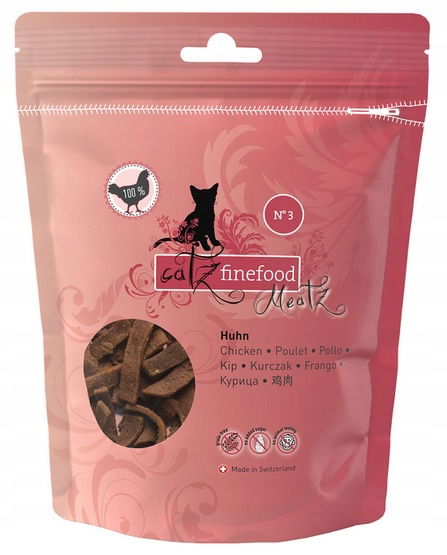 Catz Finefood Meatz N.03 Pochúťka pre mačku Kurča 45 g
