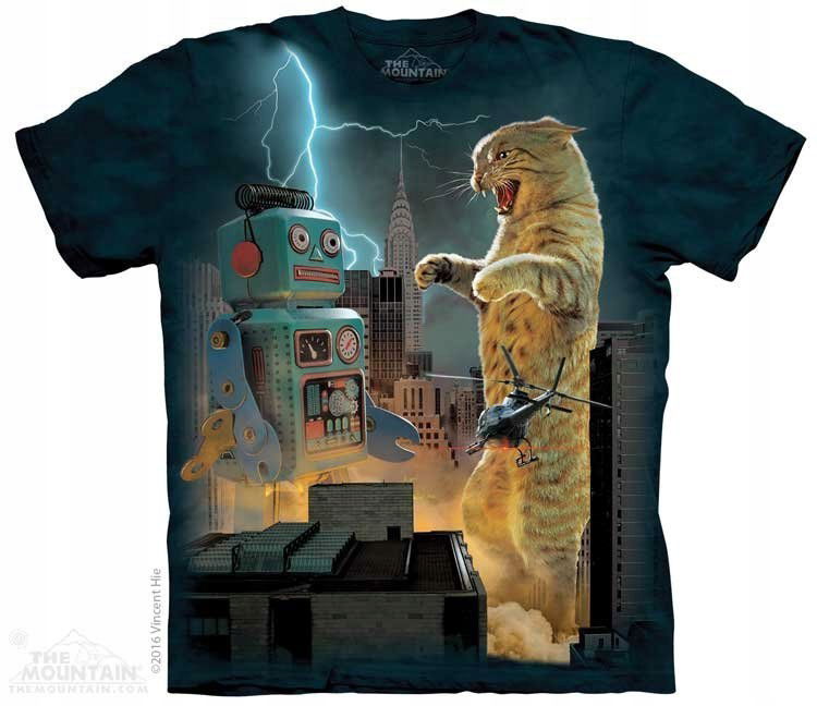 Catzilla vs. Robot The Mountain 2XL