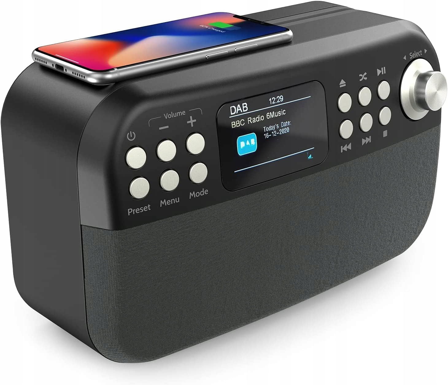 CD Prehrávač I-box Rádio Dab/dab+/fm Bluetooth Hifi Domáci Audio Systém