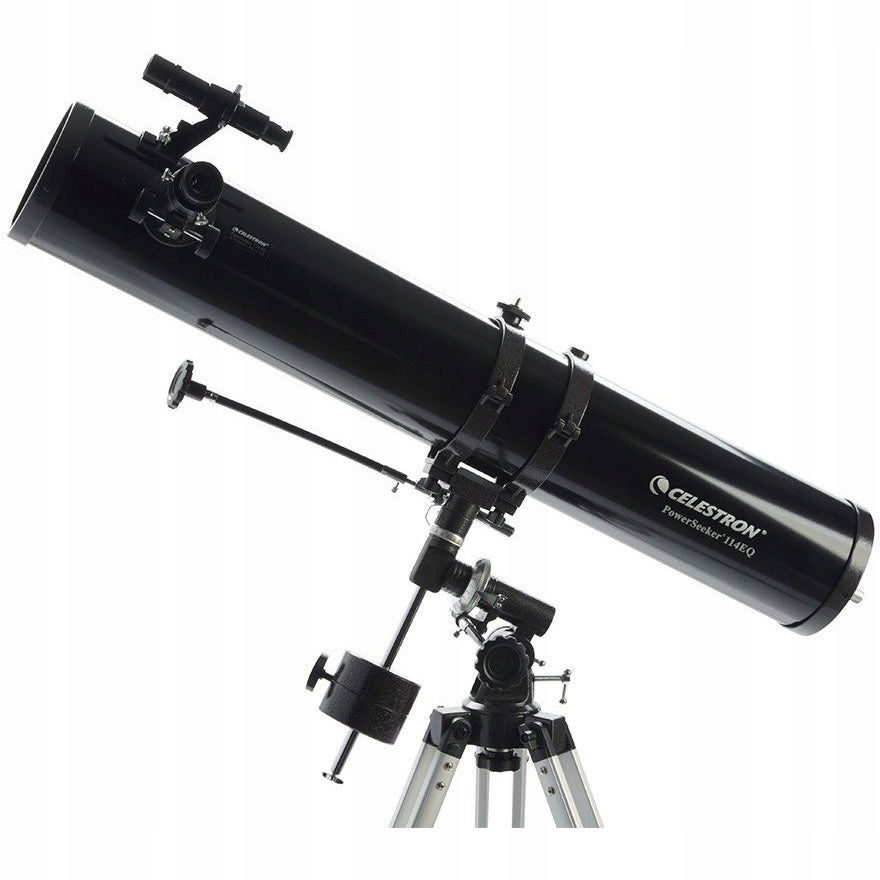 Celestron PowerSeeker 114EQ ďalekohľad 45x čierny