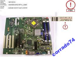 Celsius W350 Doska Fujitsu-Siem D2317-A21 I_Q965