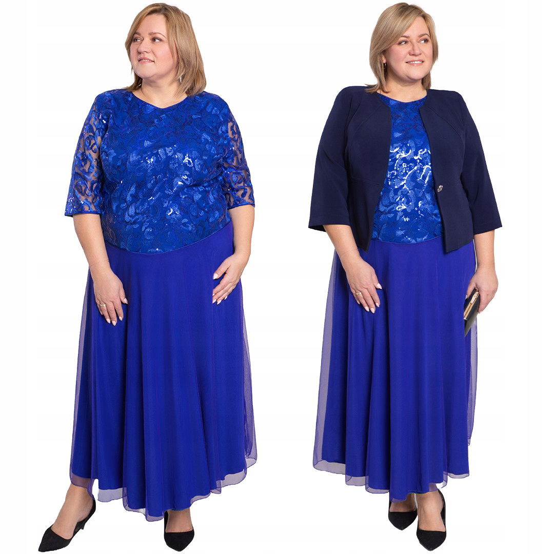 Chabrová sukňa s čipkou plus size veľkosť 50