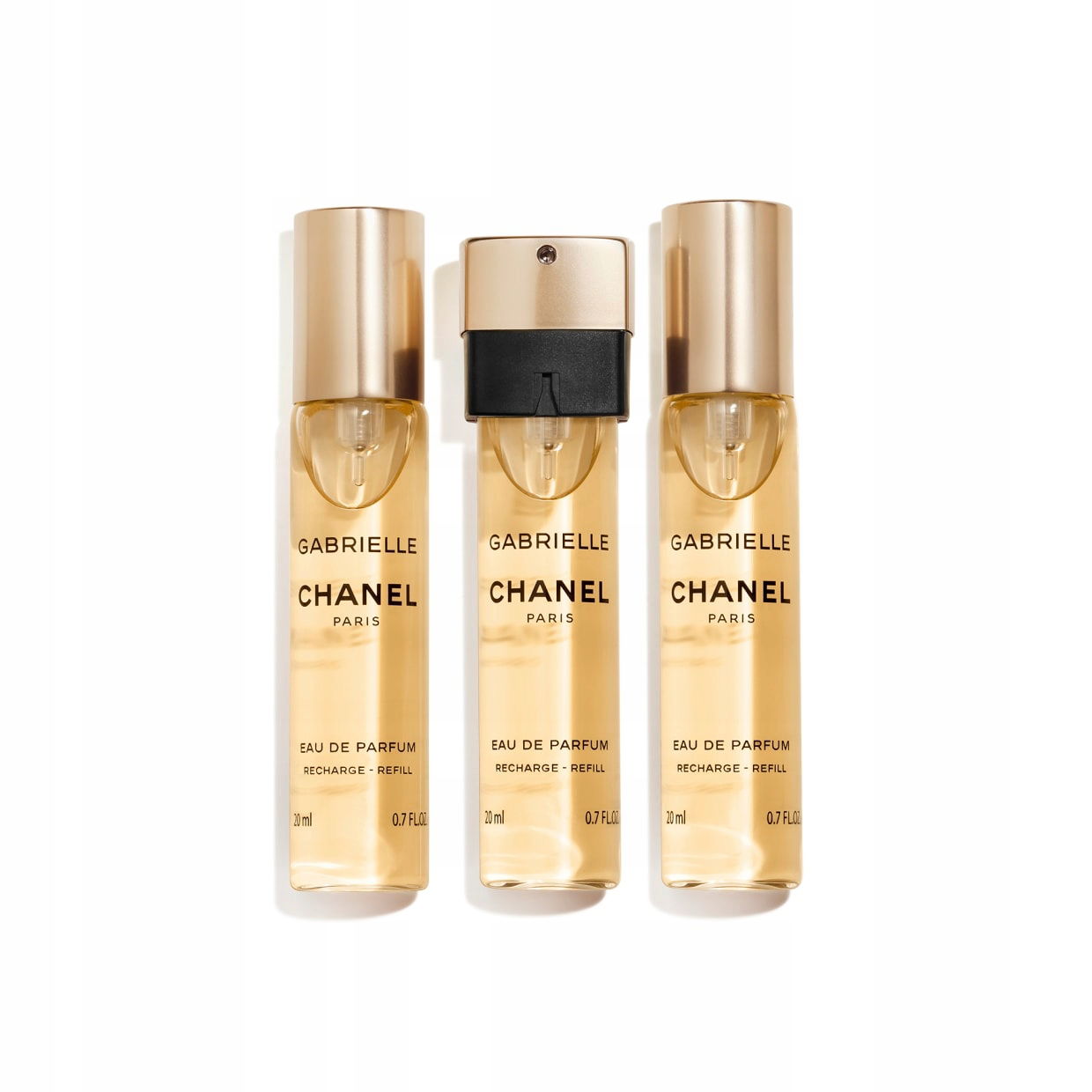 Chanel Gabrielle Edt 3 x 20 ml Refill pocket (mini) sprej W