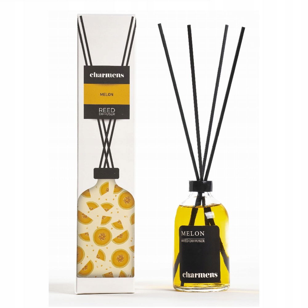 Charmens Reed Diffuser vonné tyčinky Melon 110 ml