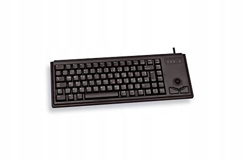 Cherry G84-4400 Trackball/keyboard PS/2 Čierny