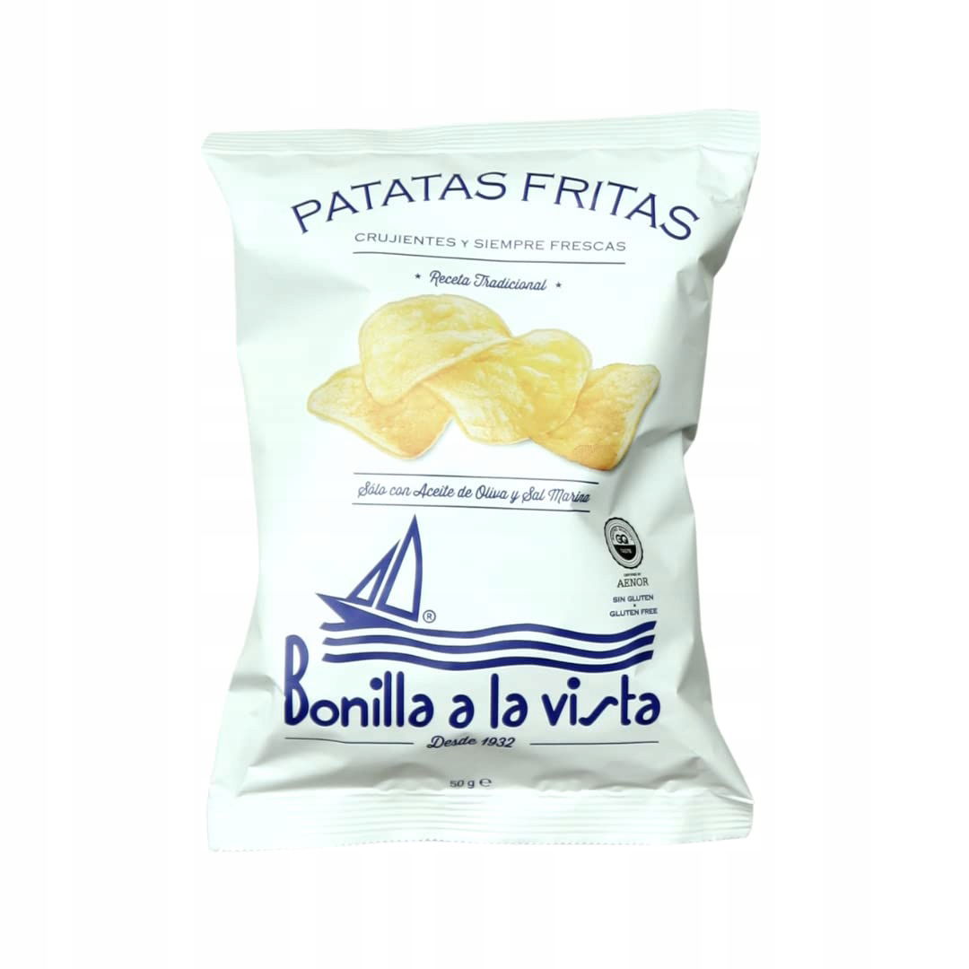 Chipsy Bonilla a la vista španielske vyprážané na olivovom oleji 50 g