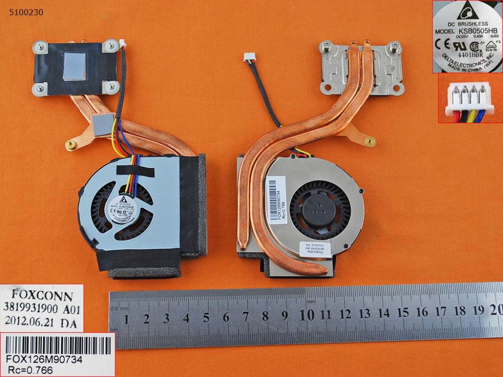 Chladiaci ventilátor Lenovo ThinkPad X220