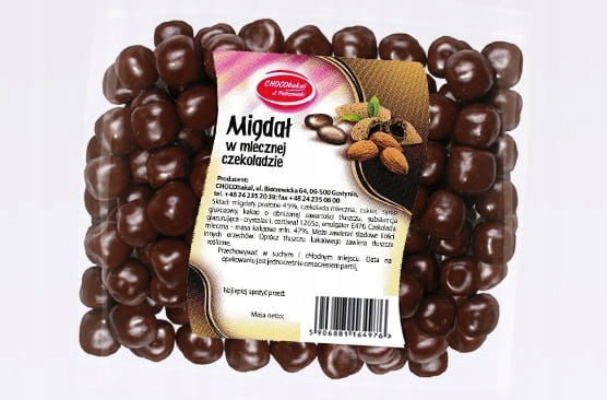 Chocobakal Mandľa v Mliečnej čokoláde 140 g