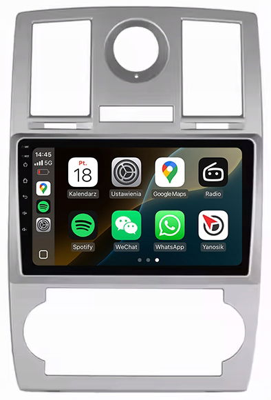 Chrysler 300C 2004-2010 Rádio Navigácia Android Auto Carplay Mapy