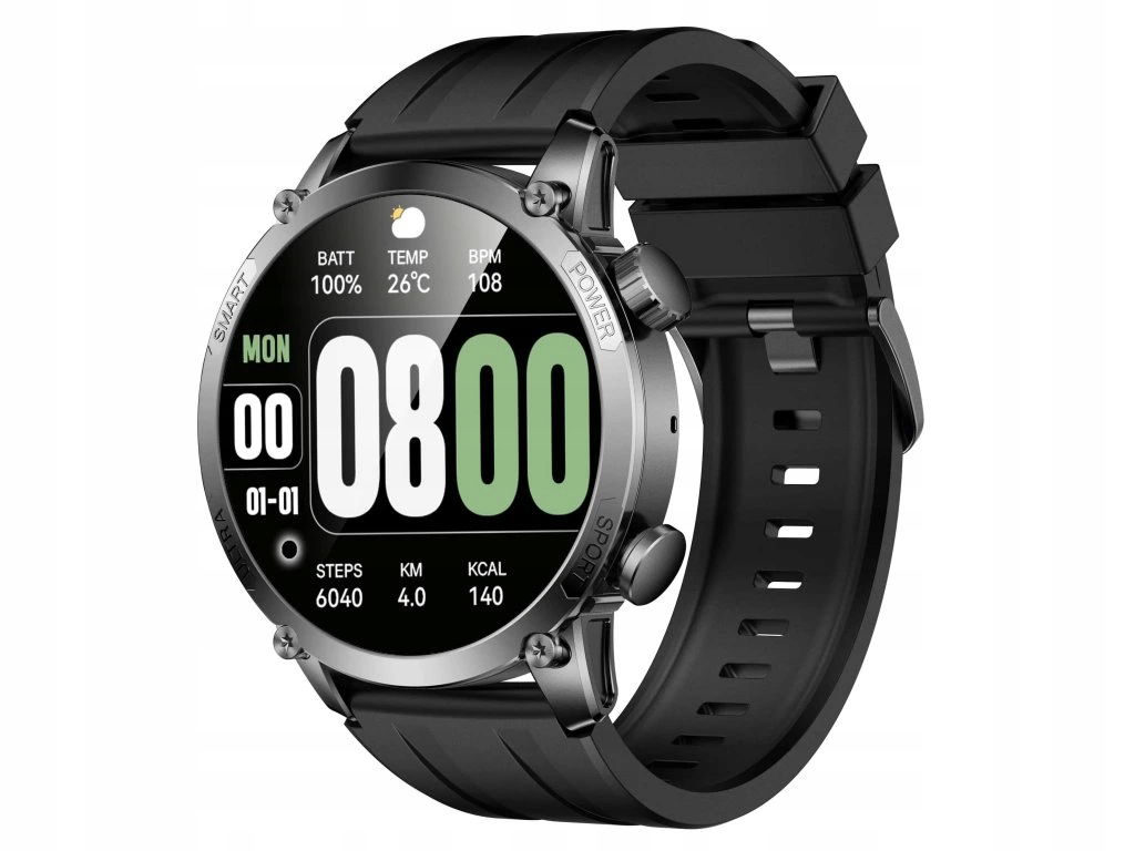 Chytré hodinky Armodd Silentwatch 7 Pro Gps čierna