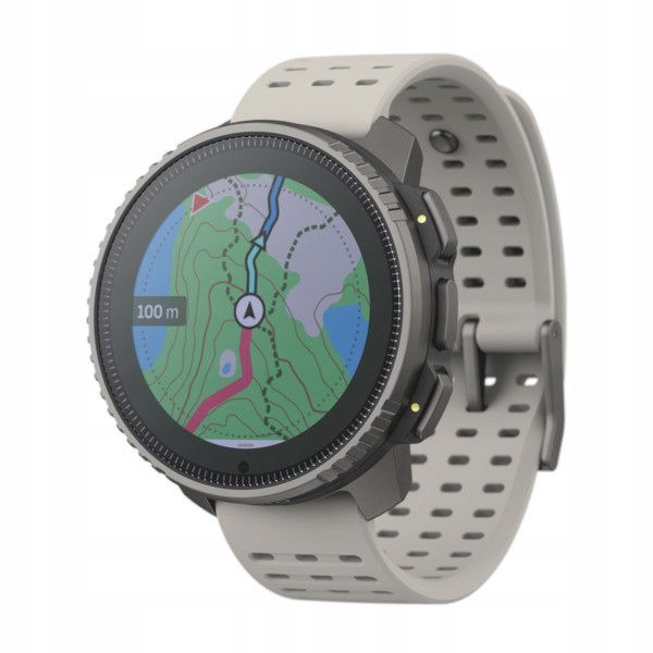 Chytré Hodinky Suunto Vertical Titanium Solar, hnedé