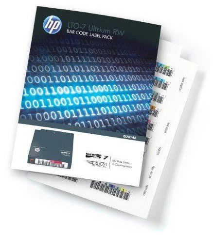 Čiarový kód Hewlett Packard Enterprise LTO-7 Ultrium Rw