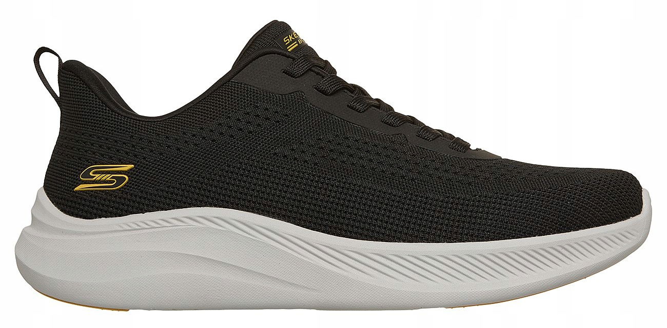 Čierne Bežecké Topánky Mäkká Sieťovina Skechers 42