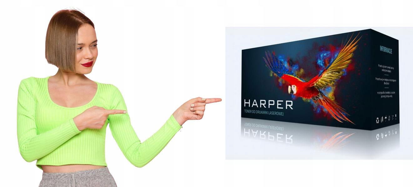 Čierny toner, náhrada za Harper Hp Q6000A