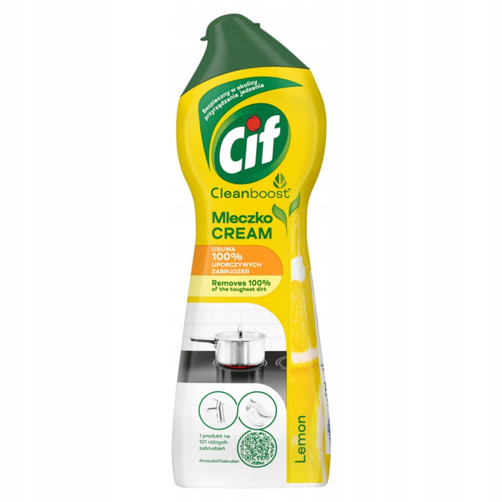 Cif Multifunkčné čistiace mlieko Lemon 300 ml