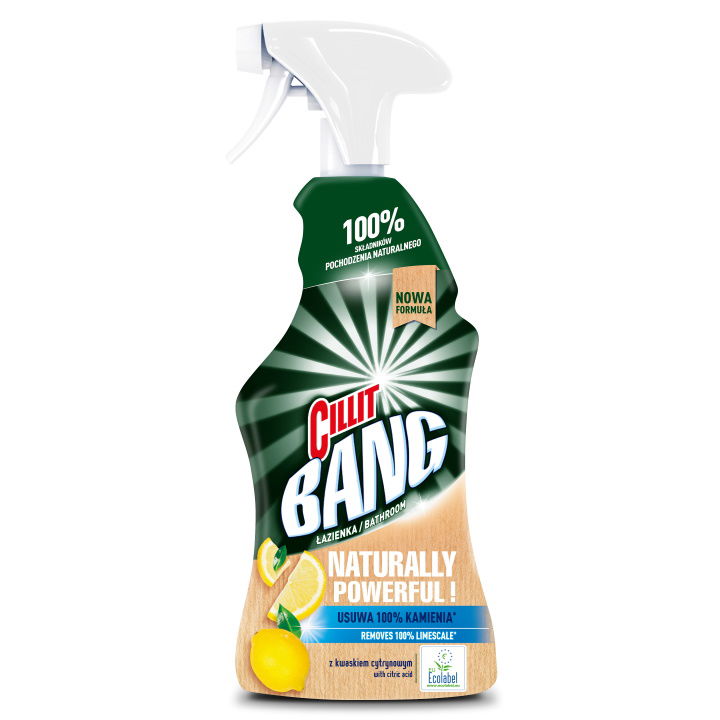 Cillit Bang Natural čistiaci sprej 750 ml do kúpeľne