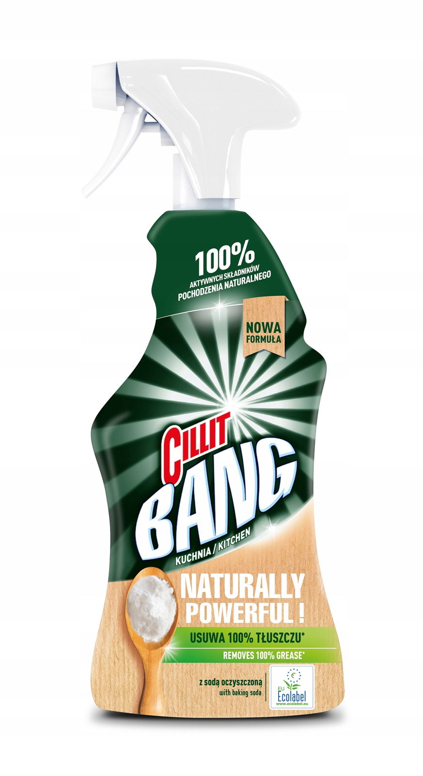 Cillit Bang Prírodný sprej do kuchyne Multifunkčné čistenie 750 ml