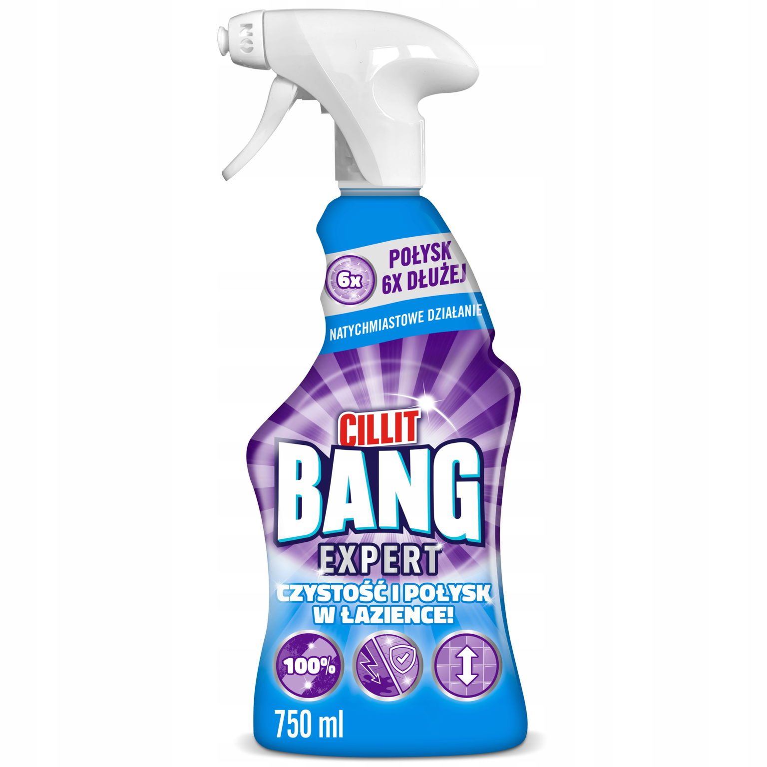 Cillit Bang Sprej Čistota a lesk v kúpeľni na upratovanie 750 ml