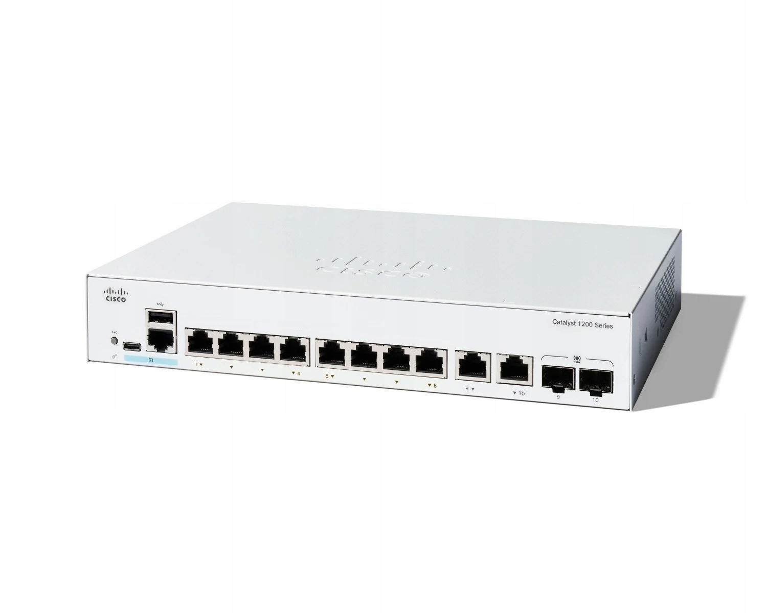 Cisco Catalyst 1200 Spravovaný L2 Gigabit Ethernet (10/100/1000) 1U Biely