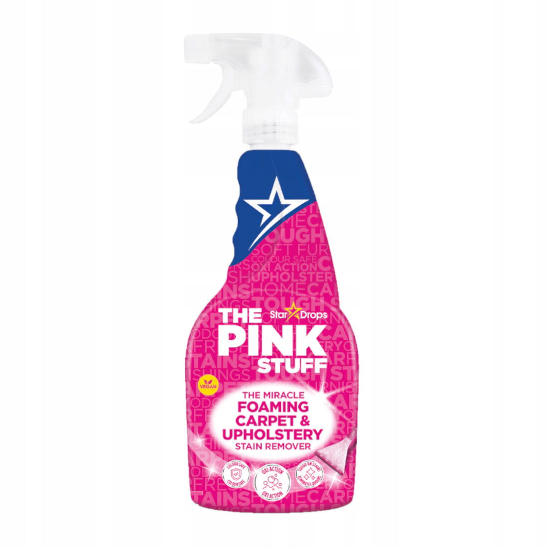 Čistiaca pena The Pink Stuff sprej na koberce a čalúnenie 500 ml