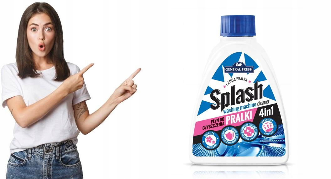 Čistiaci prostriedok na práčku General Fresh Splash 25