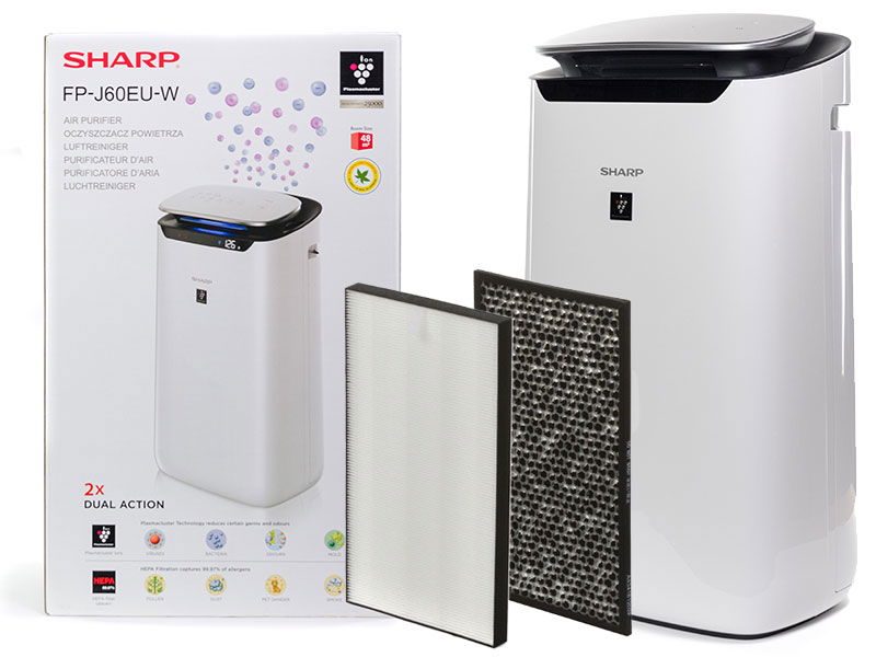 Čistič Sharp FP-J60EUW Plasmacluster 48 m2