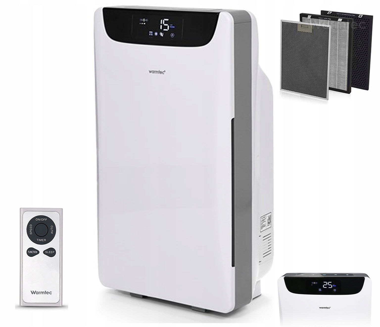 Čistička Vzduchu Warmtec AP168W 60 m2 Pilot