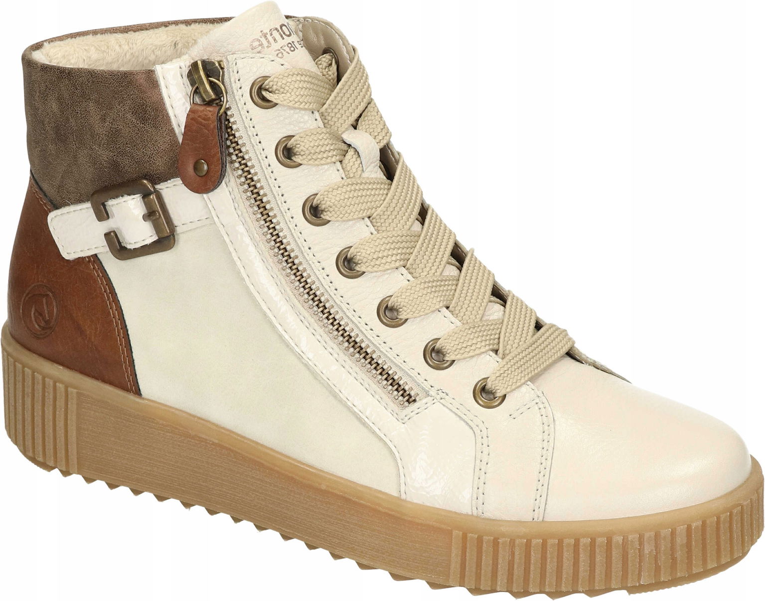 Čižmy Remonte 990438-81 Beige Dámske Topánky