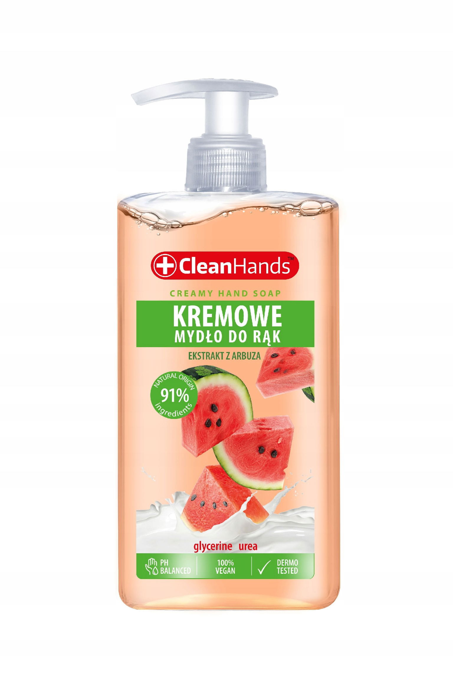 Clean Hands Krémové tekuté mydlo na melón 300 ml