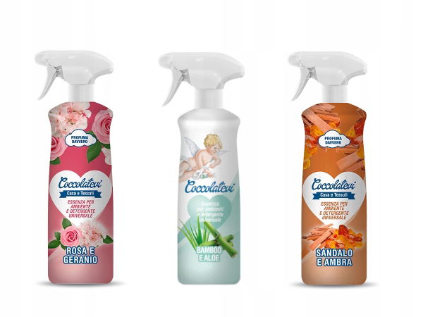 Coccolatevi Vonný set univerzálny čistiaci prostriedok 3 x 750 ml