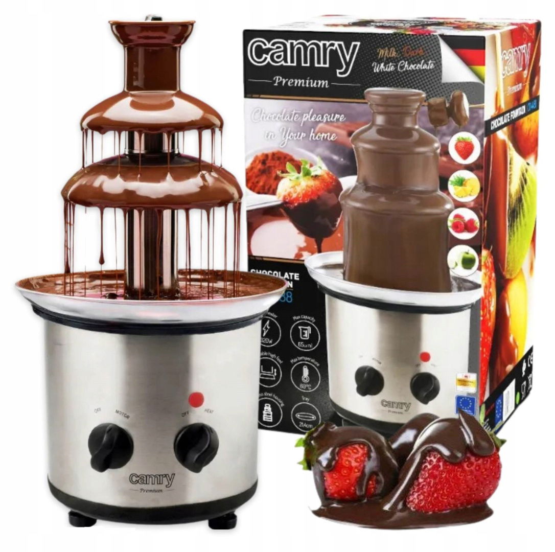 Čokoládová Fontána 3 Úrovne 0,65 L Fondue 320 W
