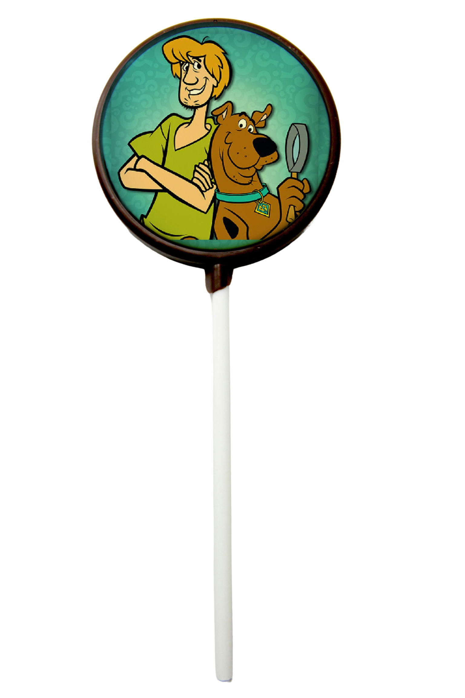 Čokoládová Lízanka „scooby Doo“ Je Vhodná Pre Dieťa