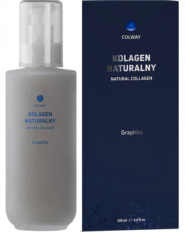 Colway Prírodný kolagén Graphit 200 ml Anti-Aging pre tvár a telo