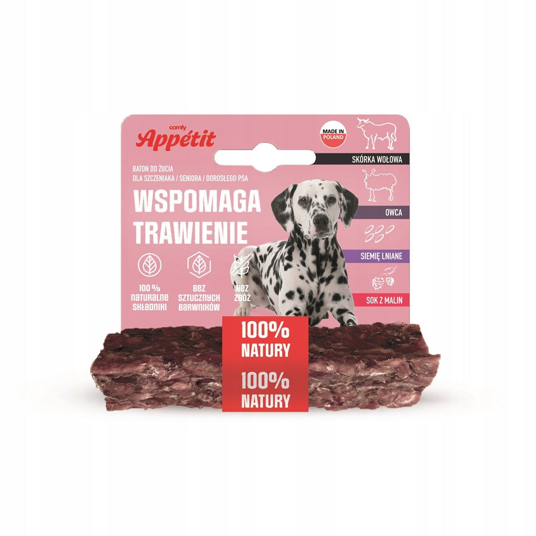 Comfy Apetit Pochúťka Hryzátko pre psa Podporuje trávenie 12 cm 40 g