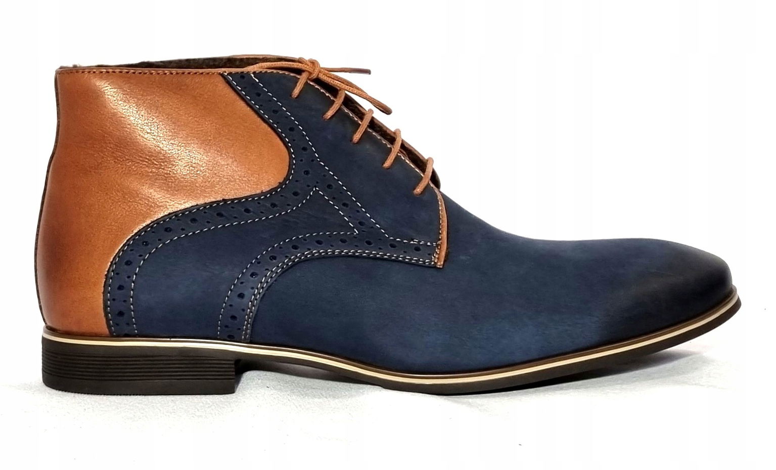 Conhpol 4641 zateplené tmavomodré s bronzom r41