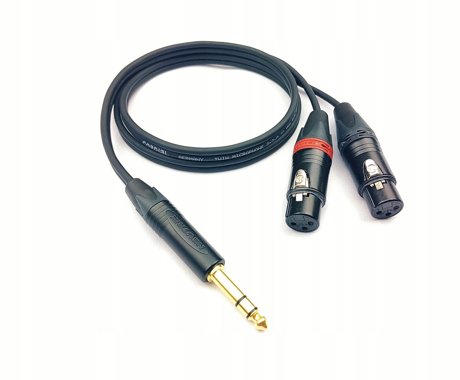 Cordial CMK422 Kabel 2 Xlr na Jack 6,3 Neutrik 10 m