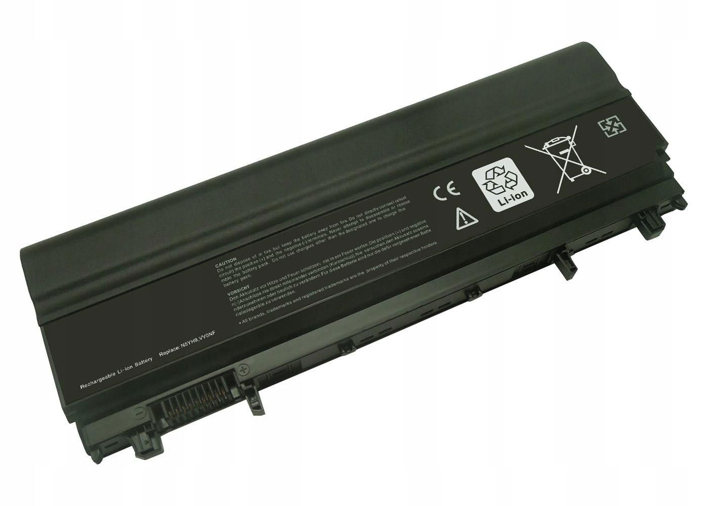 CoreParts Notebook Battery pre Dell 73Wh