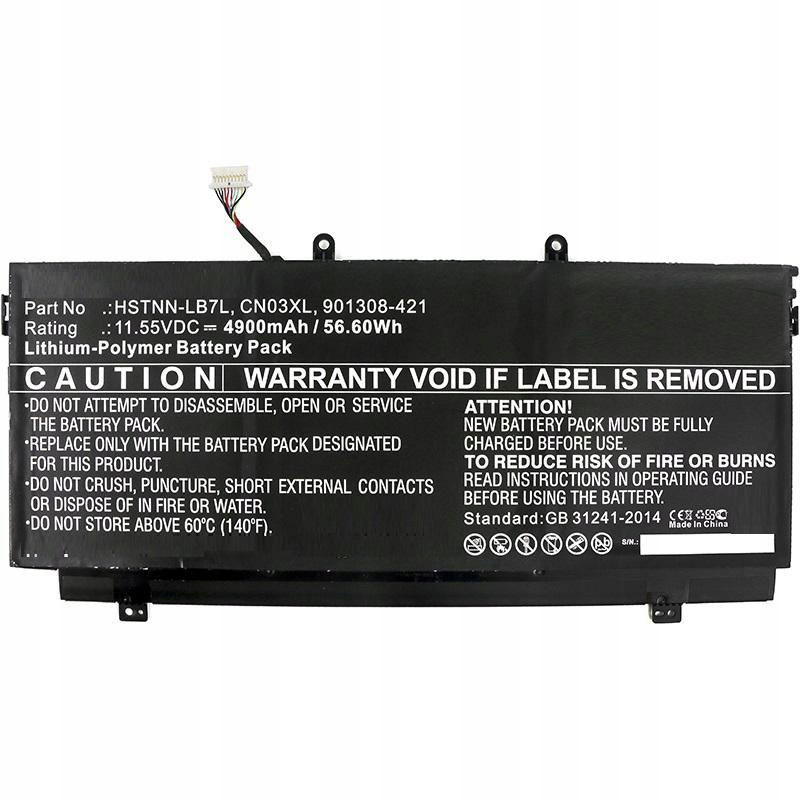 CoreParts Notebook Battery pre Hp 49Wh
