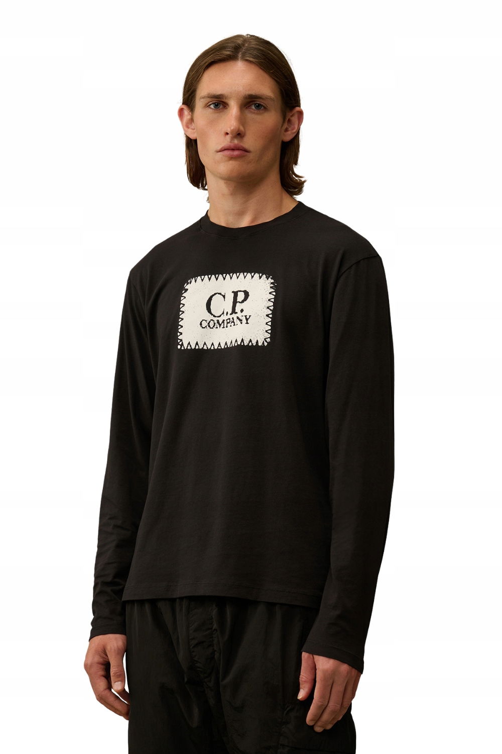 C.p. Company Čierny pánsky longsleeve L