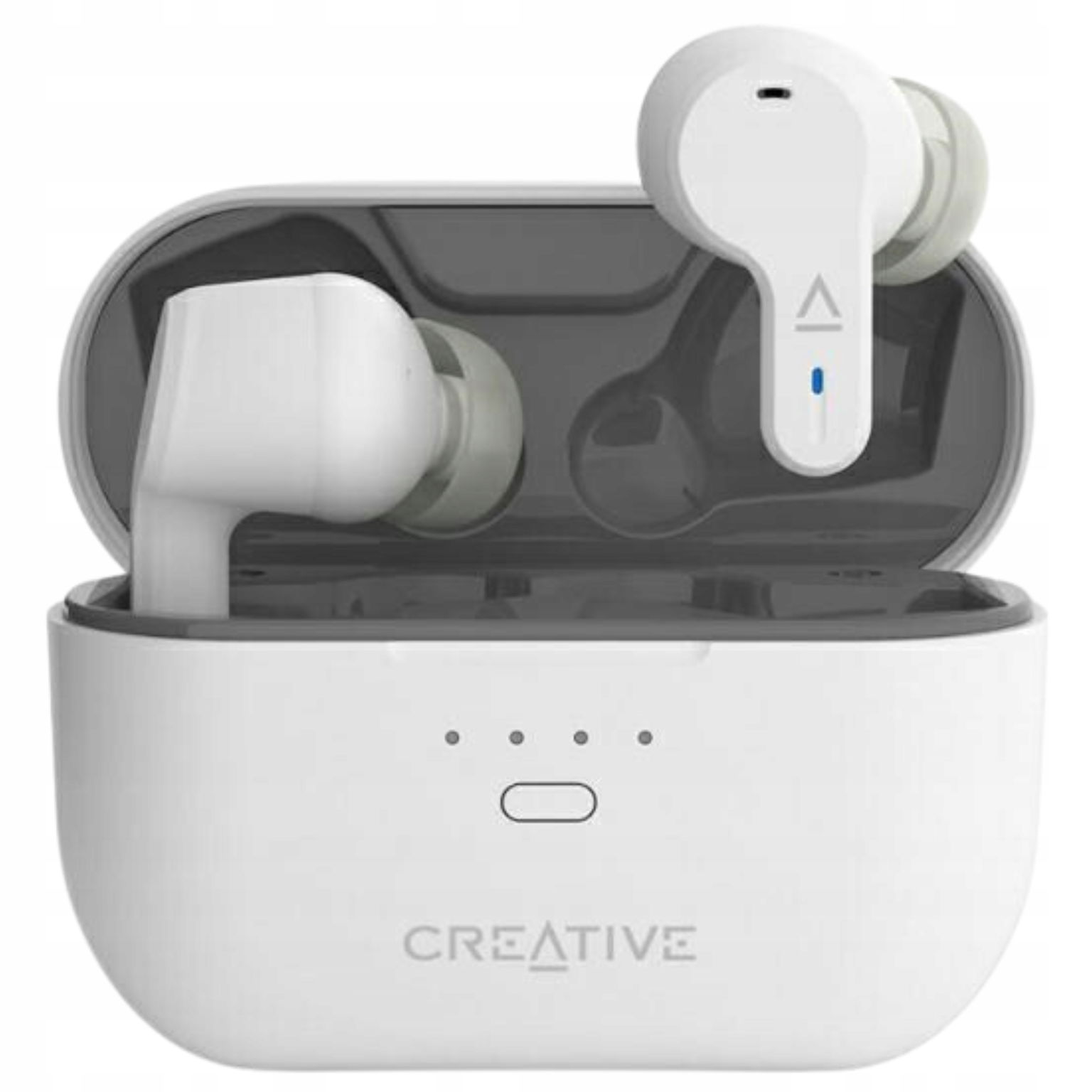 Creative Bezdrôtové slúchadlá Zen Air Pro biele/biele Bluetooth 5.3 Anc