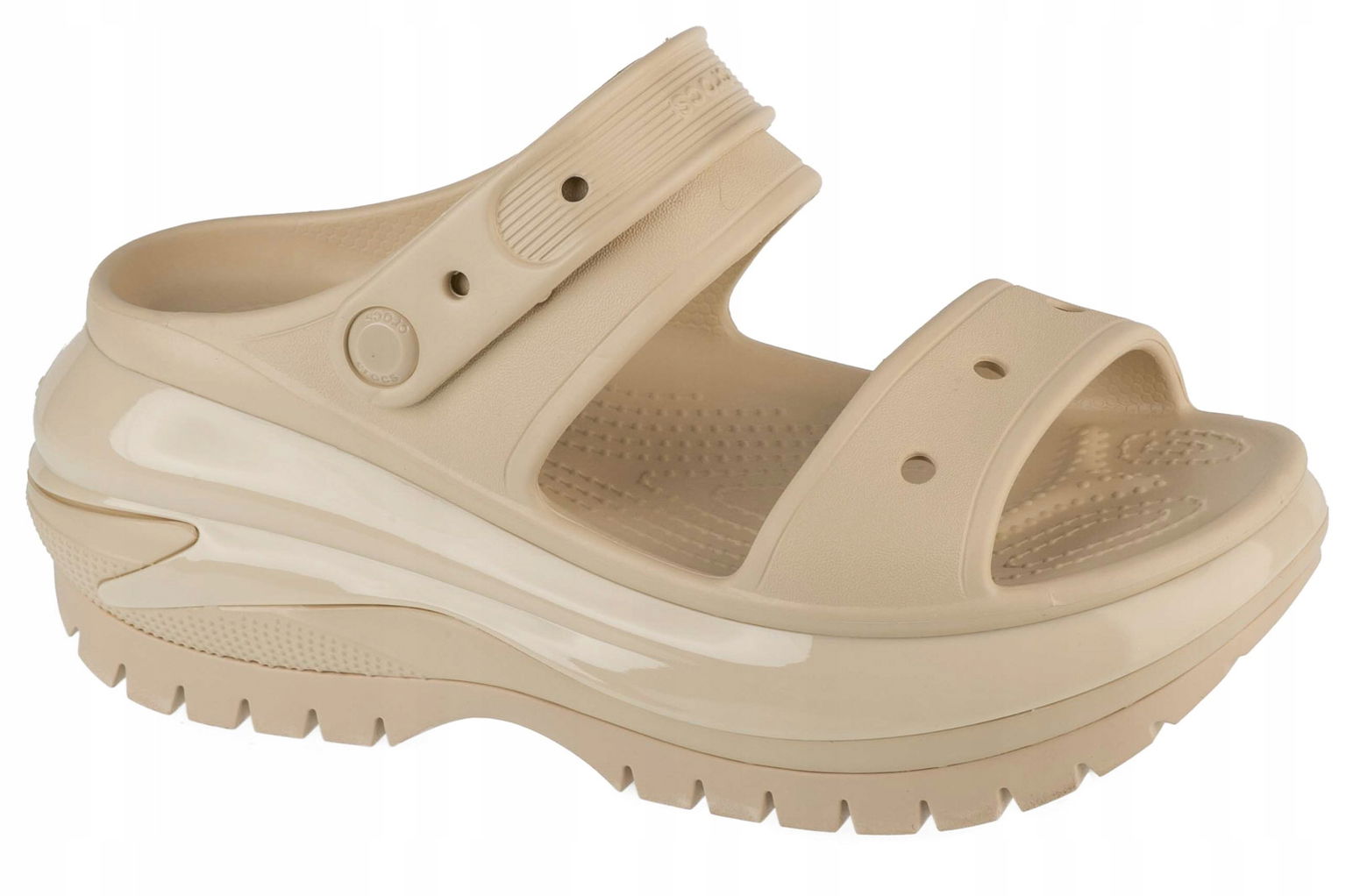 Crocs Classic Crush Sandal [41/42] Dámske sandále Šedá