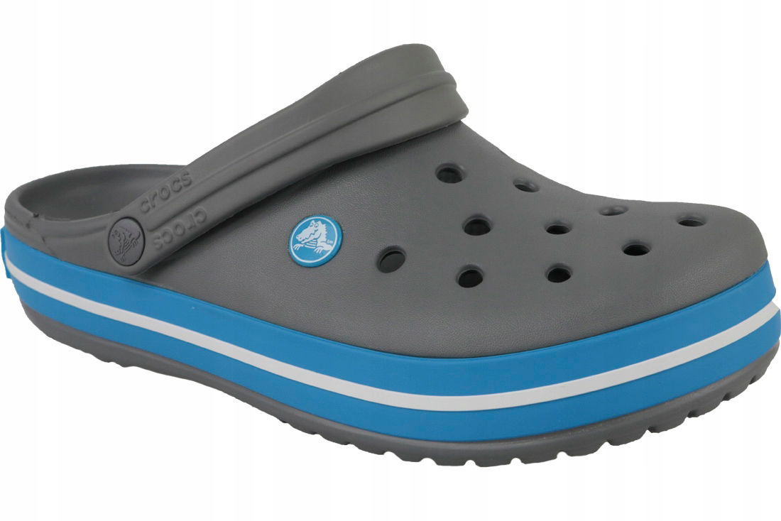 Crocs Crocband [38/39] Unisexové sandále, sivé