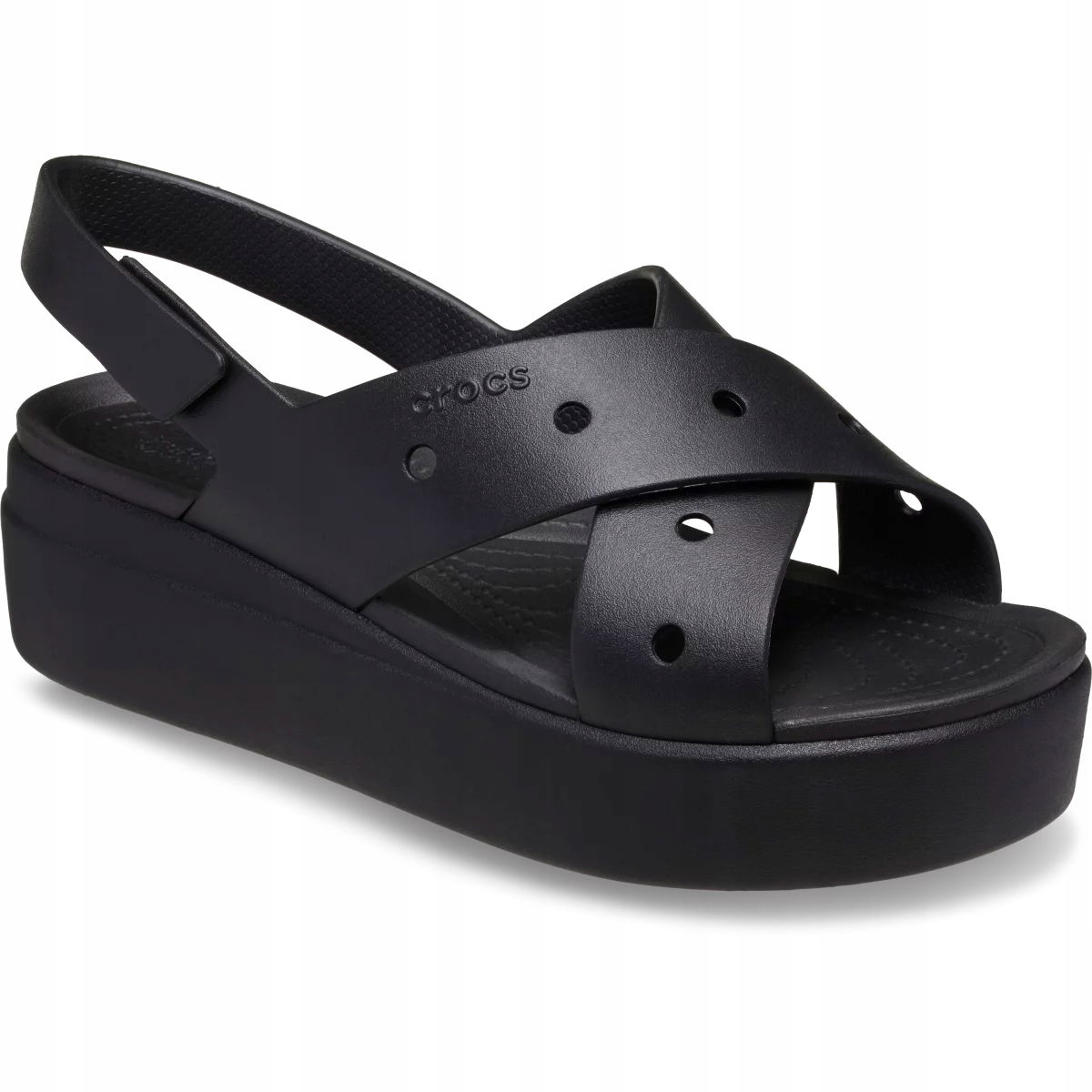 Crocs Dámske ľahké sandále Brooklyn 4U Cross Strap 36-37