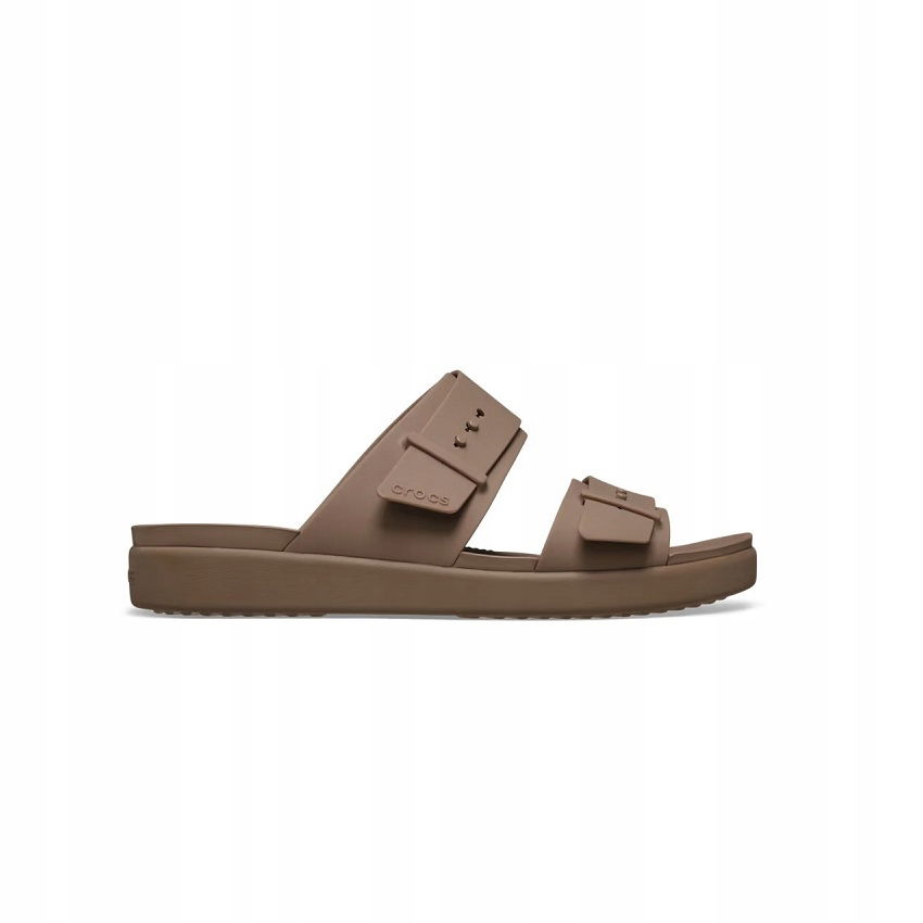 Crocs Dámske sandále Brooklyn Buckle Low Latte 41-42