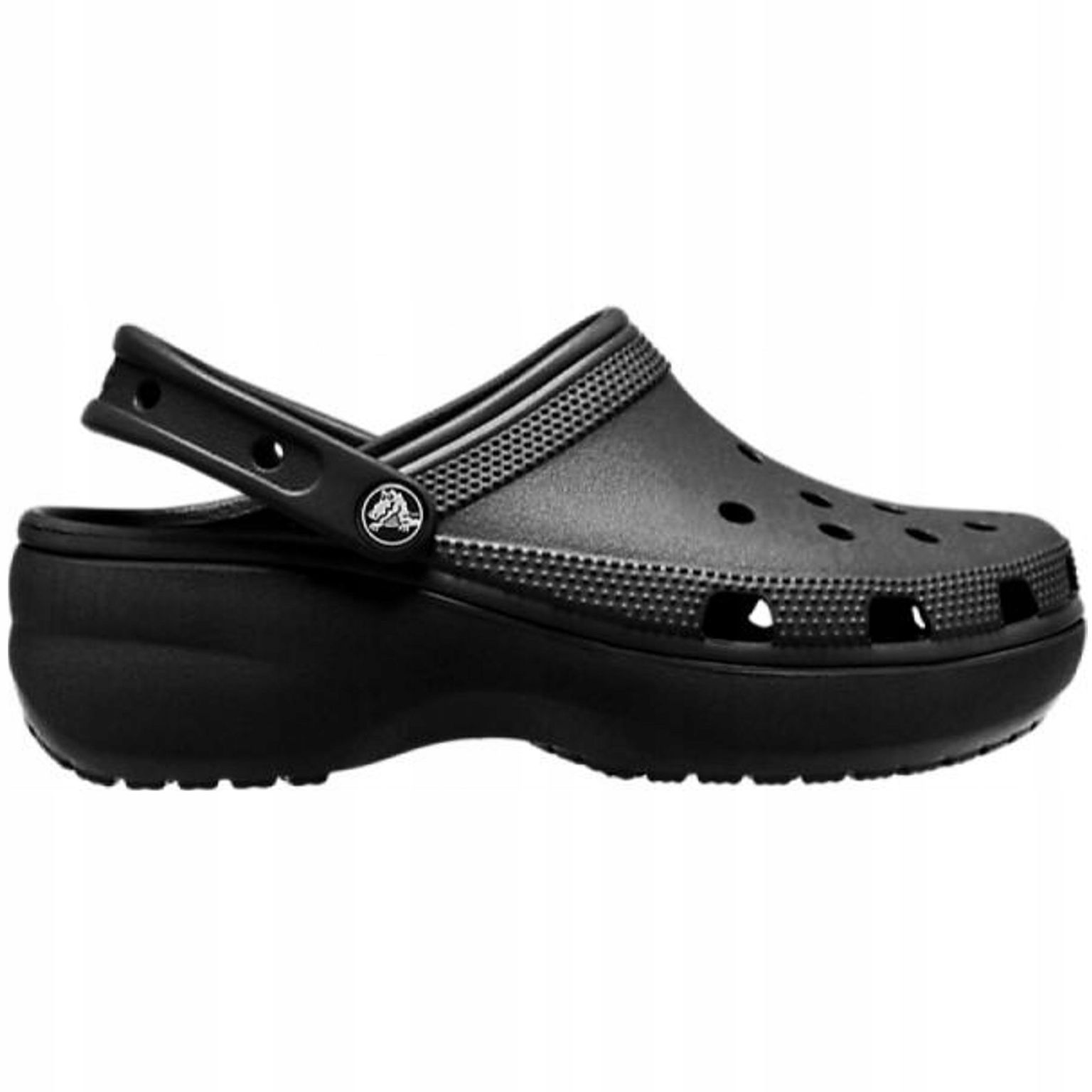 Crocs dámske žabky Classic Platform Clog veľkosť 34,5 w5 Black