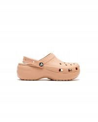 Crocs dámske žabky Classic Platform Clog veľkosť 39,5 w9 Pink Caramel