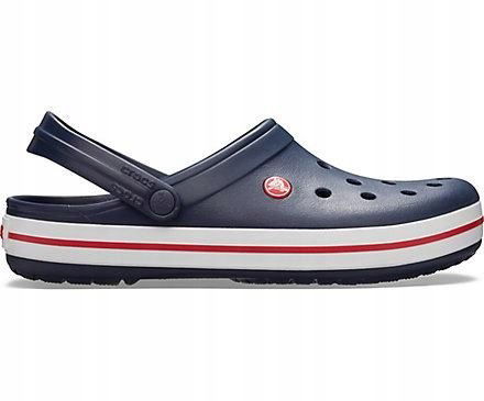 Crocs Unisexové sandále Crocband Clog 45,5 M11 Navy